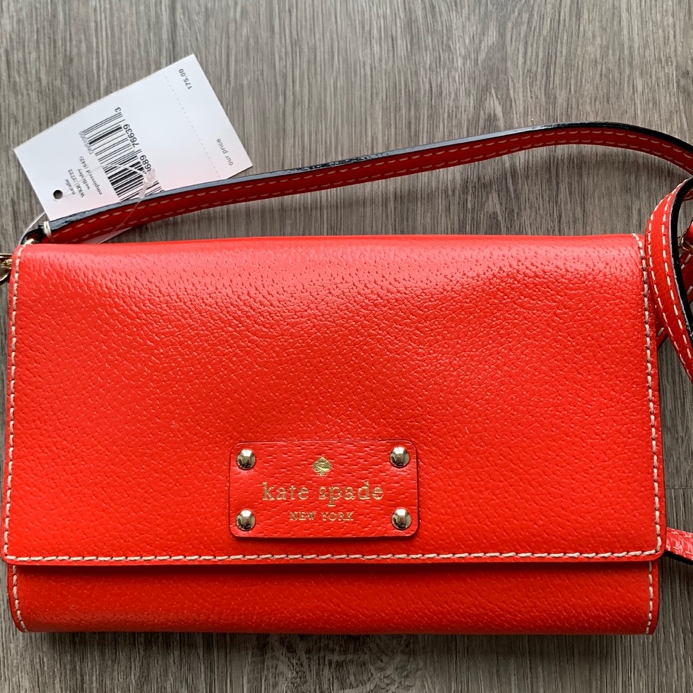 Red Kate Spade Crossbody Bag